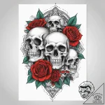 Tattoo sketch deck of cards, tattoo line art,… – tattoo sketch (№1759741709_0, 06.10.2025 09:08) — tattoovalue.net