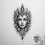 Tattoo sketch energy, artistic tattoo sketch,… – tattoo sketch (№1759742363_0, 06.10.2025 09:19) — tattoovalue.net