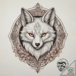 Tattoo sketch kitsune, tattoo sketch design,… – tattoo sketch (№1759742811_0, 06.10.2025 09:26) — tattoovalue.net