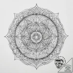 Tattoo sketch sacred representation, tattoo l… – tattoo sketch (№1759744998_0, 06.10.2025 10:03) — tattoovalue.net