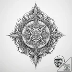 Tattoo sketch a symbolic place – tattoo sketch (№1759746093_0, 06.10.2025 10:21) — tattoovalue.net