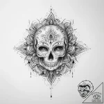 Tattoo sketch dust – tattoo sketch (№1759746527_0, 06.10.2025 10:28) — tattoovalue.net