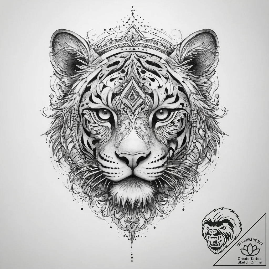 Tattoo sketch expression - tattoo sketch (№1759746744_0, 06.10.2025 10:32) — tattoovalue.net