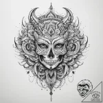 Tattoo sketch black, ink illustration for tat… – tattoo sketch (№1759748060_0, 06.10.2025 10:54) — tattoovalue.net