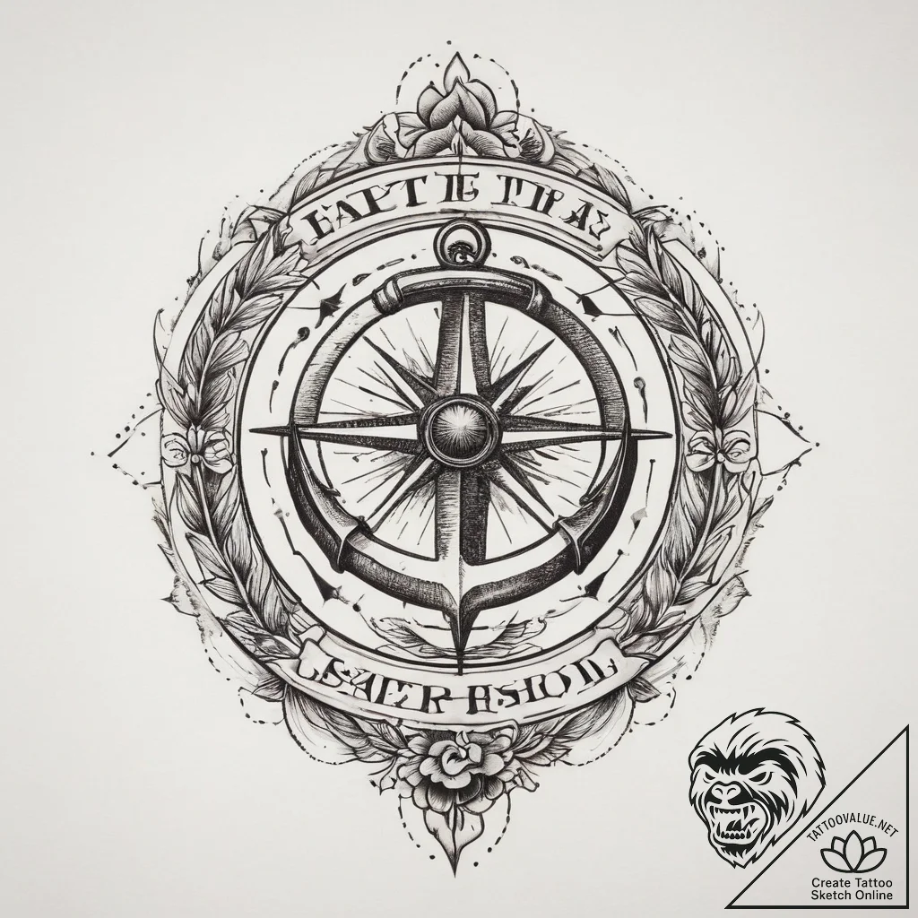 Tattoo sketch glass, ink illustration for tat... - tattoo sketch (№1759750241_0, 06.10.2025 11:30) — tattoovalue.net