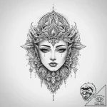 Tattoo sketch a symbolic event – tattoo sketch (№1759751546_0, 06.10.2025 11:52) — tattoovalue.net