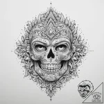 Tattoo sketch kingdom, tattoo line art, sepia… – tattoo sketch (№1759752201_0, 06.10.2025 12:03) — tattoovalue.net
