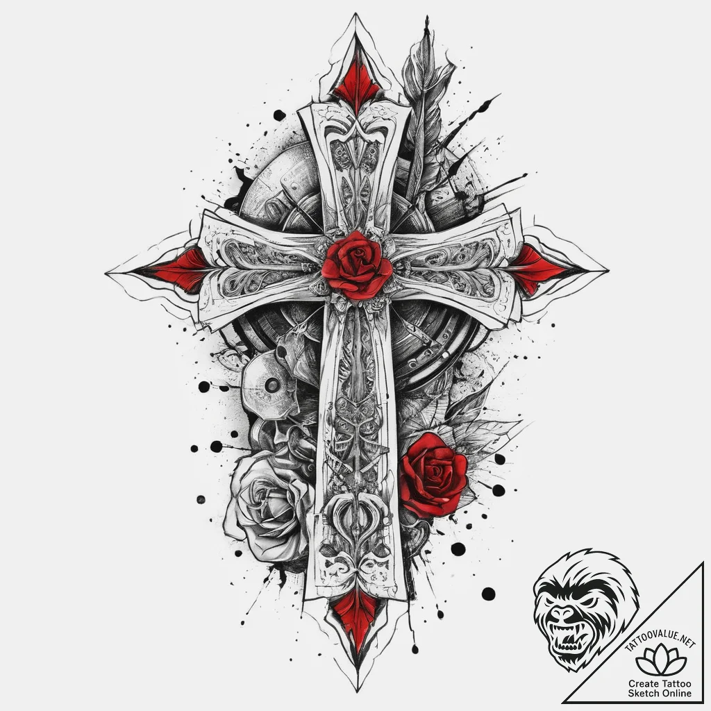 Tattoo sketch edge, tattoo drawing outline, o... - tattoo sketch (№1759756559_0, 06.10.2025 13:15) — tattoovalue.net