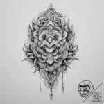 Tattoo sketch braid, concept art for tattoo,… – tattoo sketch (№1759757212_0, 06.10.2025 13:26) — tattoovalue.net