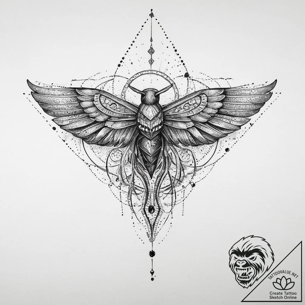 Tattoo sketch air, ink illustration for tatto... - tattoo sketch (№1759759172_0, 06.10.2025 13:59) — tattoovalue.net