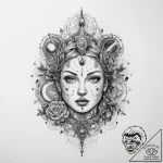 Tattoo sketch cosmic history, tattoo sketch d… – tattoo sketch (№1759759605_0, 06.10.2025 14:06) — tattoovalue.net