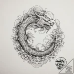 Tattoo sketch coral, tattoo flash sheet desig… – tattoo sketch (№1759760688_0, 06.10.2025 14:24) — tattoovalue.net
