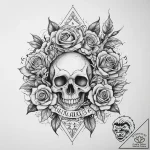 Tattoo sketch узор в виде рыбы, ink illustrat… – tattoo sketch (№1759761993_0, 06.10.2025 14:46) — tattoovalue.net