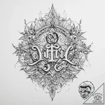 Tattoo sketch узор с именем – tattoo sketch (№1759762211_0, 06.10.2025 14:50) — tattoovalue.net