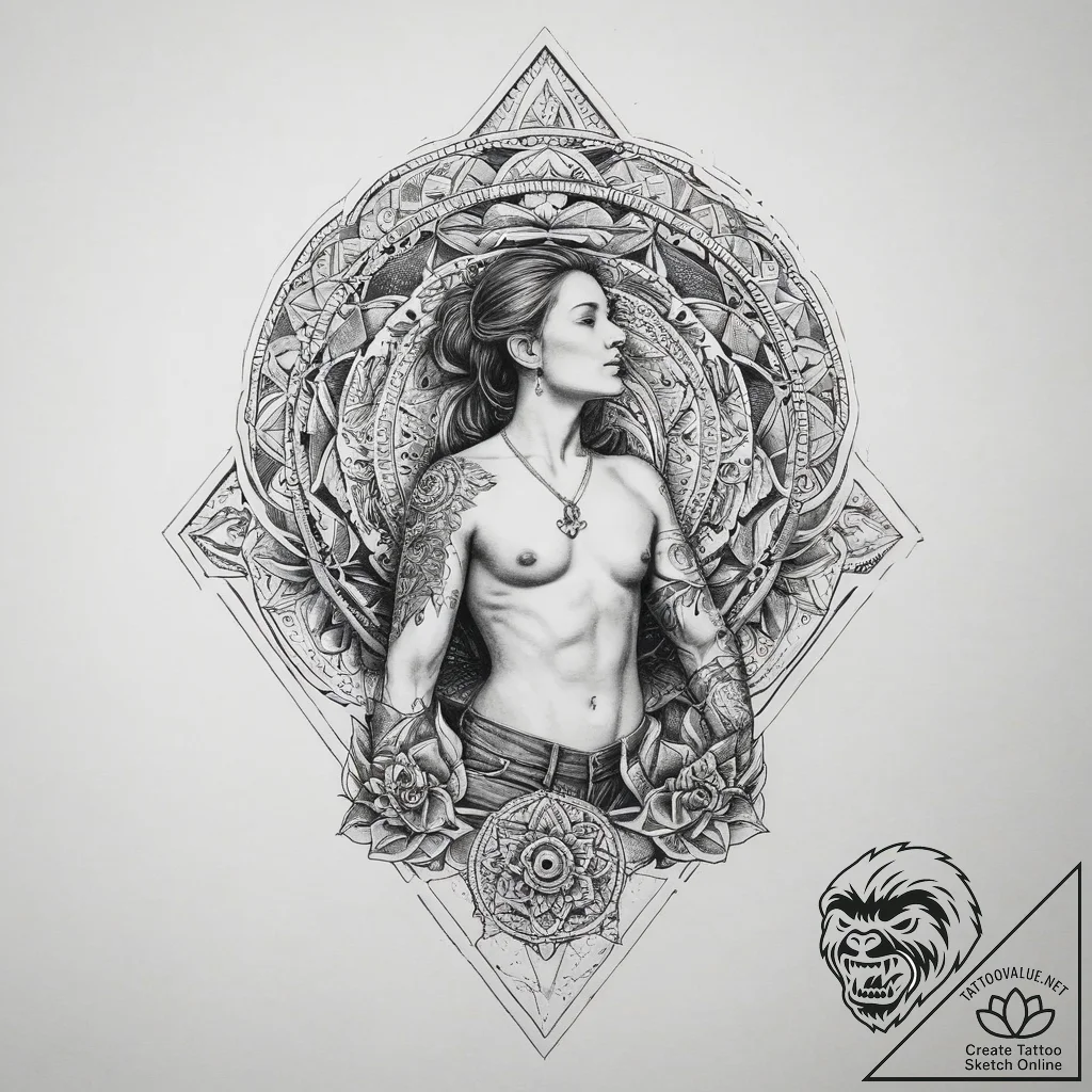 Tattoo sketch rock climbing person on a cliff... - tattoo sketch (№1759762863_0, 06.10.2025 15:01) — tattoovalue.net