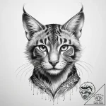 Tattoo sketch tabaxi tail, ink illustration f… – tattoo sketch (№1759764608_0, 06.10.2025 15:30) — tattoovalue.net