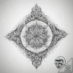 Tattoo sketch geometric sound, tattoo sketch… – tattoo sketch (№1759765040_0, 06.10.2025 15:37) — tattoovalue.net