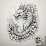 Tattoo sketch siren tattoo, concept art for t… – tattoo sketch (№1759769387_0, 06.10.2025 16:49) — tattoovalue.net