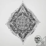 Tattoo sketch divine narrative, tattoo flash… – tattoo sketch (№1759770480_0, 06.10.2025 17:08) — tattoovalue.net