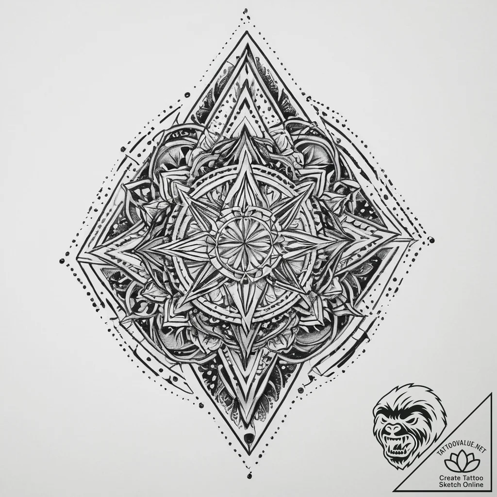 Tattoo sketch divine narrative, tattoo flash... - tattoo sketch (№1759770480_0, 06.10.2025 17:08) — tattoovalue.net