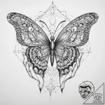 Tattoo sketch sensual hands with a butterfly,… – tattoo sketch (№1759772872_0, 06.10.2025 17:47) — tattoovalue.net