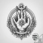 Tattoo sketch hands with a needle, ink illust… – tattoo sketch (№1759779846_0, 06.10.2025 19:44) — tattoovalue.net