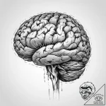 Tattoo sketch brain – tattoo sketch (№1759781148_0, 06.10.2025 20:05) — tattoovalue.net