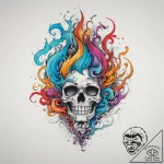 Tattoo sketch smoke, artistic tattoo sketch,… – tattoo sketch (№1759782240_0, 06.10.2025 20:24) — tattoovalue.net