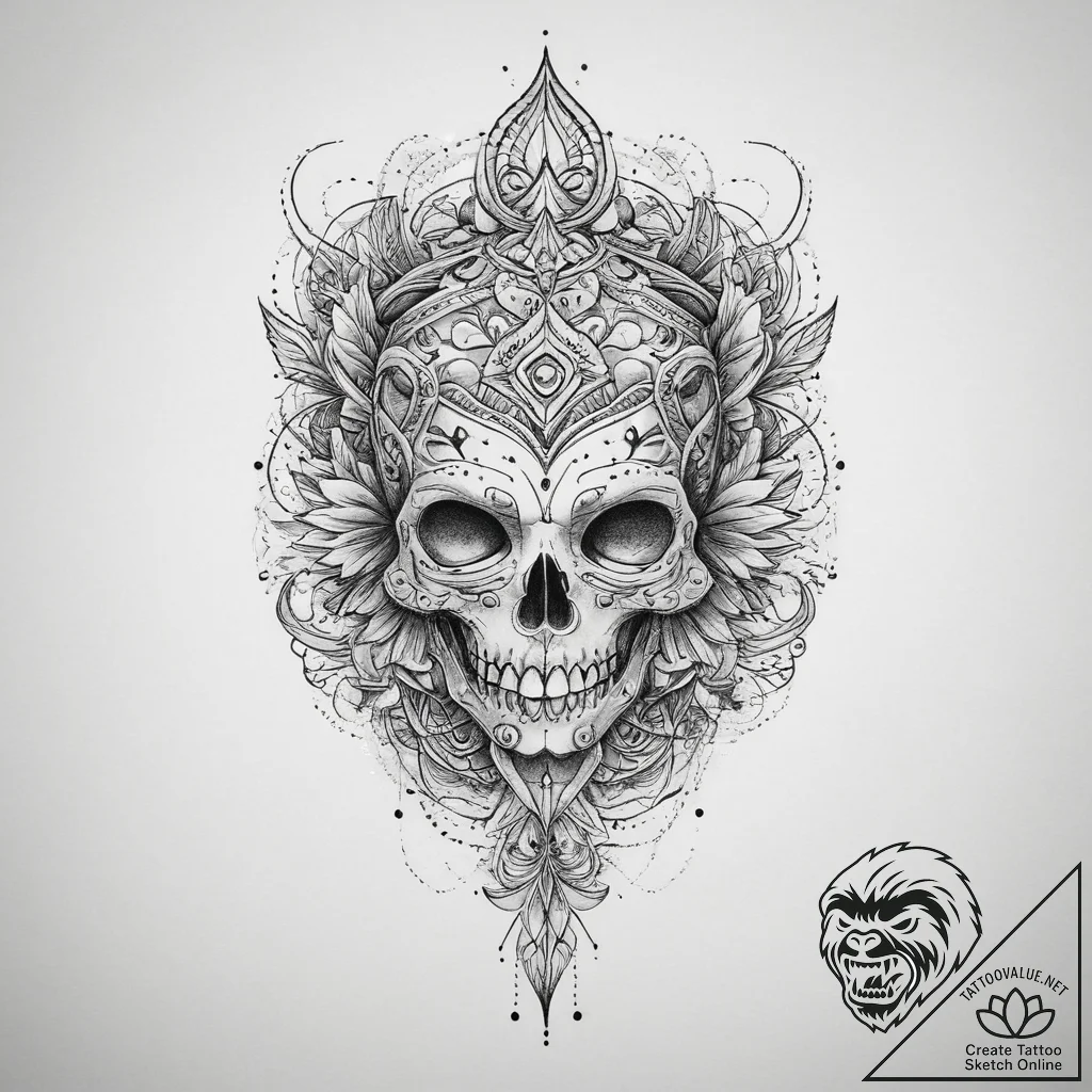 Tattoo sketch original, concept art for tatto... - tattoo sketch (№1759782459_0, 06.10.2025 20:27) — tattoovalue.net