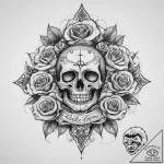 Tattoo sketch element, tattoo sketch design,… – tattoo sketch (№1759782900_0, 06.10.2025 20:35) — tattoovalue.net