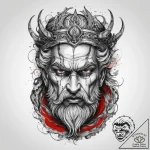 Tattoo sketch greek god hades, tattoo sketch… – tattoo sketch (№1759792278_0, 06.10.2025 23:11) — tattoovalue.net