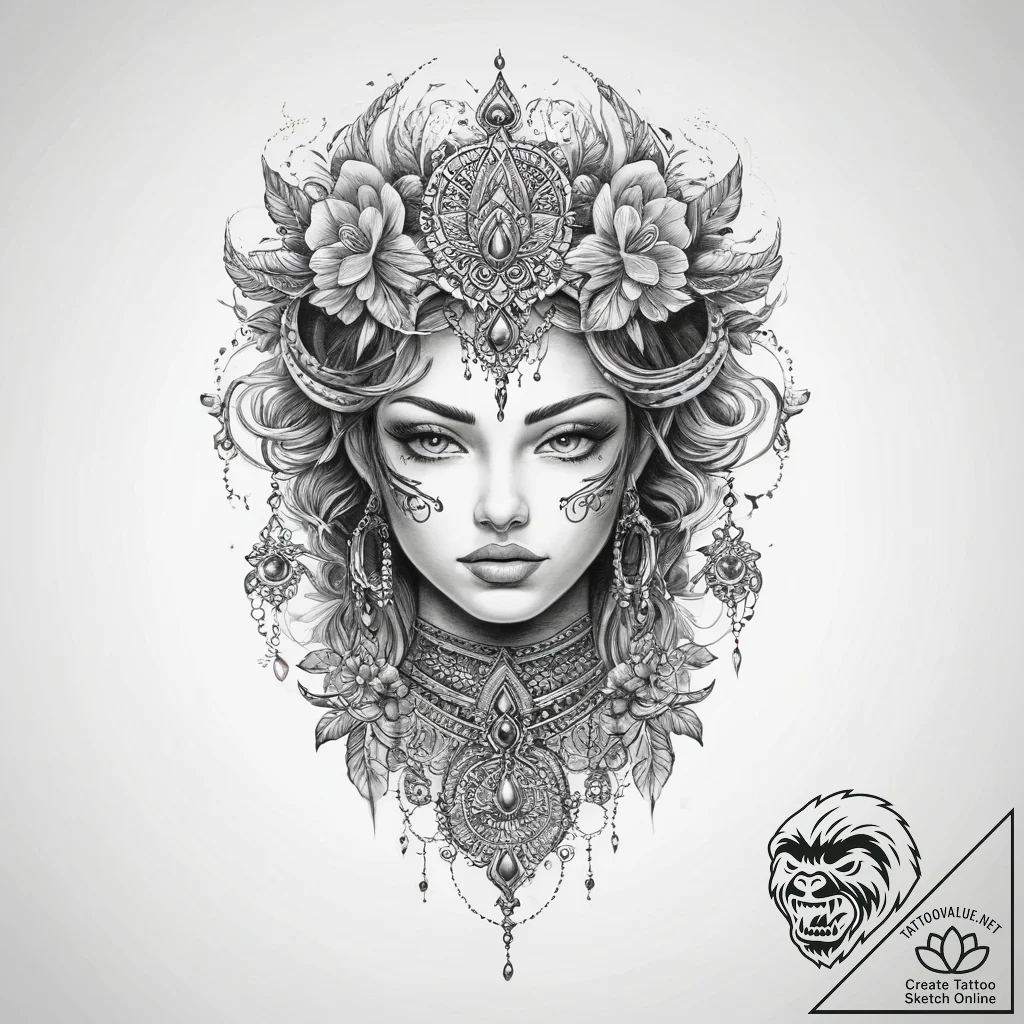 Tattoo sketch feeling - tattoo sketch (№1759792928_0, 06.10.2025 23:22) — tattoovalue.net