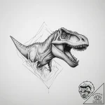 Tattoo sketch dinosaur, tattoo sketch design,… – tattoo sketch (№1759799006_0, 07.10.2025 01:03) — tattoovalue.net