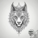 Tattoo sketch spirit, artistic tattoo sketch,… – tattoo sketch (№1759802702_0, 07.10.2025 02:05) — tattoovalue.net