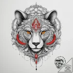 Animals & symbolism, artistic tattoo sketch,… – tattoo sketch (№1759803352_0, 07.10.2025 02:15) — tattoovalue.net