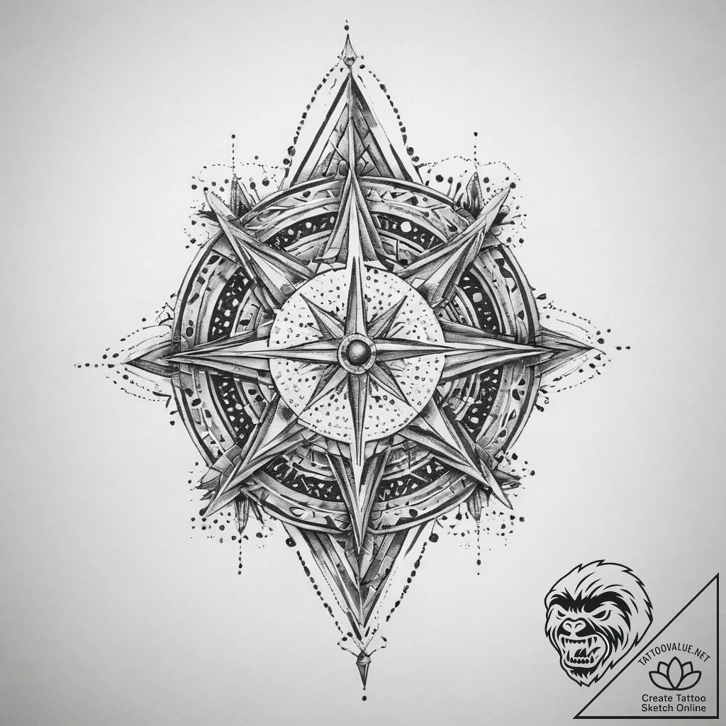Tattoo sketch cosmic kingdom, tattoo sketch d... - tattoo sketch (№1759804003_0, 07.10.2025 02:26) — tattoovalue.net