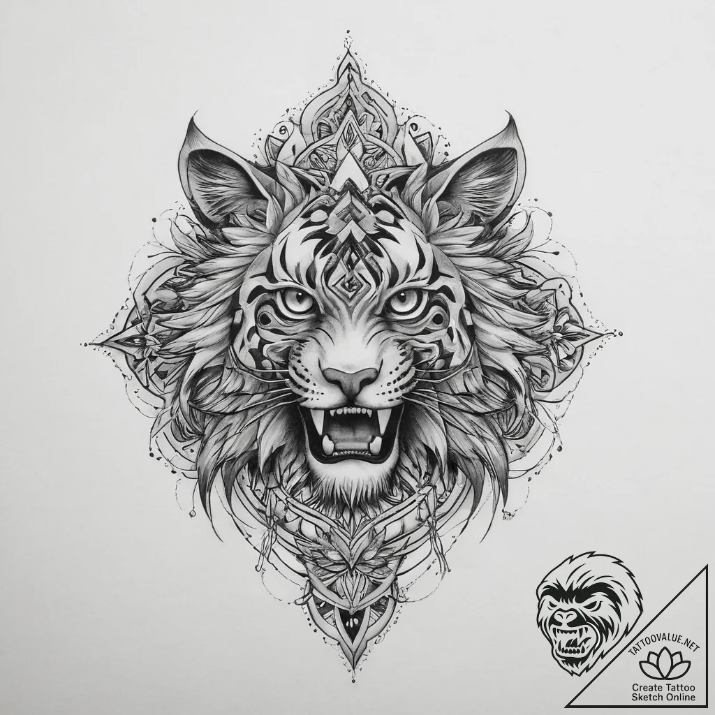 Tattoo sketch weave, tattoo flash sheet desig... - tattoo sketch (№1759806386_0, 07.10.2025 03:06) — tattoovalue.net