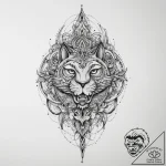Tattoo sketch road, concept art for tattoo, s… – tattoo sketch (№1759807468_0, 07.10.2025 03:24) — tattoovalue.net