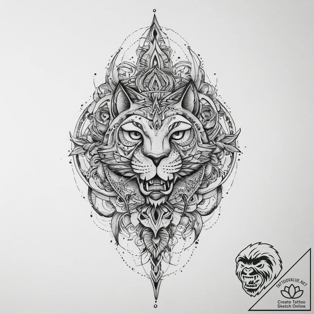 Tattoo sketch road, concept art for tattoo, s... - tattoo sketch (№1759807468_0, 07.10.2025 03:24) — tattoovalue.net