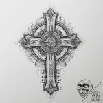 Tattoo sketch lock, tattoo flash sheet design… – tattoo sketch (№1759810295_0, 07.10.2025 04:11) — tattoovalue.net