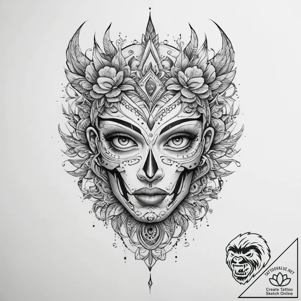 Tattoo sketch ash, tattoo line art, on a clea... - tattoo sketch (№1759811812_0, 07.10.2025 04:36) — tattoovalue.net