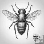 Tattoo sketch water boatman, concept art for… – tattoo sketch (№1759813338_0, 07.10.2025 05:02) — tattoovalue.net