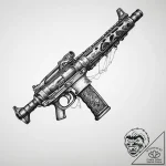 Tattoo sketch machine gun barrel, tattoo line… – tattoo sketch (№1759815071_0, 07.10.2025 05:31) — tattoovalue.net