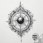 Tattoo sketch cosmic identity, tattoo sketch… – tattoo sketch (№1759815718_0, 07.10.2025 05:41) — tattoovalue.net