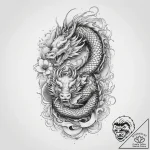 Tattoo sketch акула, tattoo line art, clean l… – tattoo sketch (№1759816796_0, 07.10.2025 05:59) — tattoovalue.net
