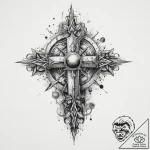 Tattoo sketch cosmic soil, artistic tattoo sk… – tattoo sketch (№1759821179_0, 07.10.2025 07:12) — tattoovalue.net