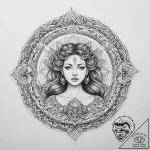 Tattoo sketch siren with a ship, tattoo drawi… – tattoo sketch (№1759822689_0, 07.10.2025 07:38) — tattoovalue.net