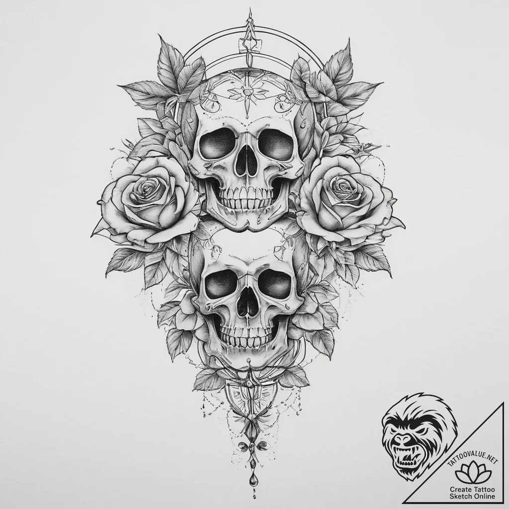 Tattoo sketch crystal, tattoo sketch design,... - tattoo sketch (№1759825294_0, 07.10.2025 08:21) — tattoovalue.net