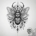 Tattoo sketch flea, artistic tattoo sketch, f… – tattoo sketch (№1759831805_0, 07.10.2025 10:10) — tattoovalue.net