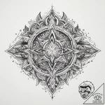 Tattoo sketch cosmic fable, tattoo flash shee… – tattoo sketch (№1759833990_0, 07.10.2025 10:46) — tattoovalue.net